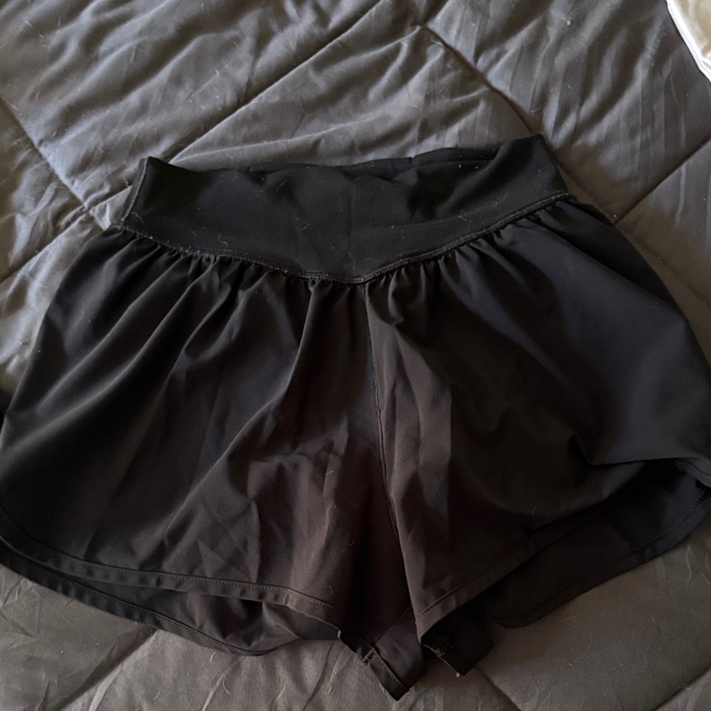Black Women's Athletic Shorts